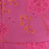 Anaya With Love Recycled Hot Pink Floral Print One Shoulder Maxi Dress