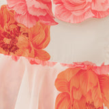 Anaya With Love Recycled Floral Cold Shoulder Tiered Maxi Dress