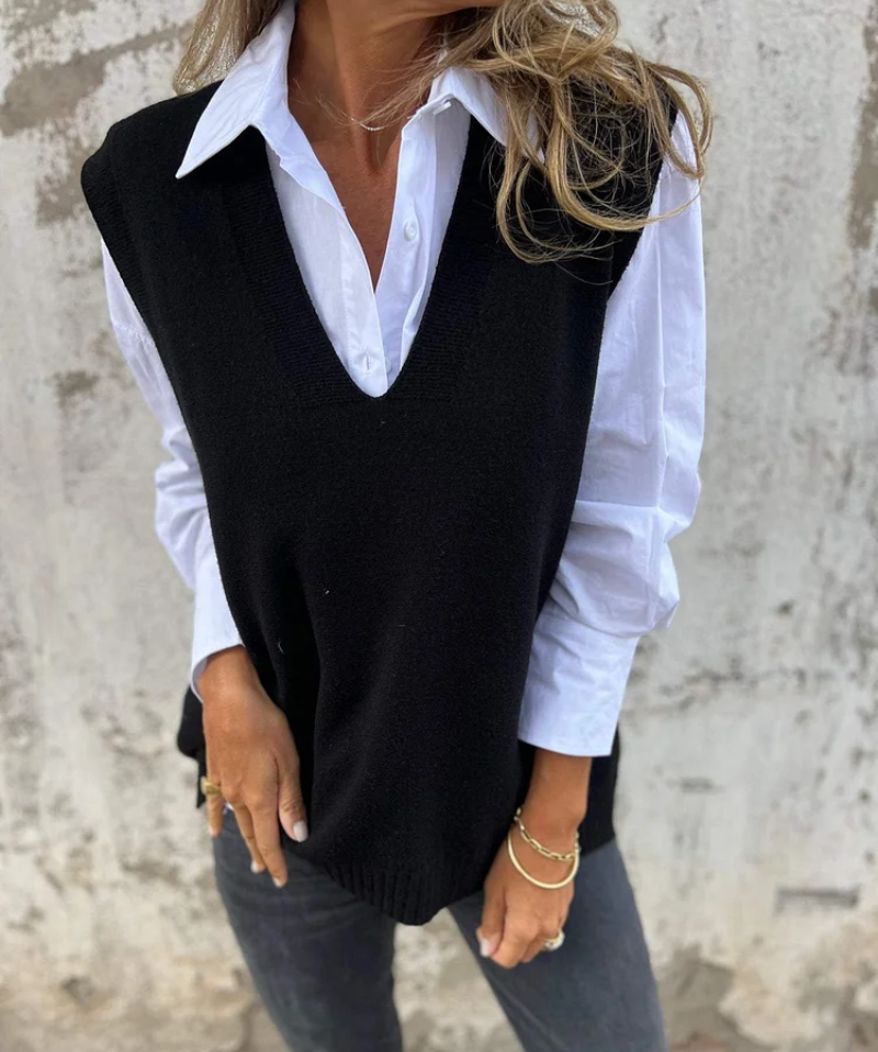 EVELYN™ - Stylish Knit Sweater Vest