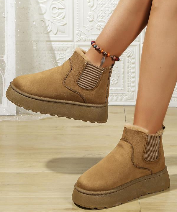 LUCY™ - High-Top Warm Thick Sole Snow Boots for Women