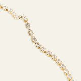 Petronella - Marquise Crystal Chain Tennis Bracelet