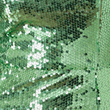 Maya Fully Embellished Green Bandeau Midi Dress