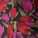 Maya Floral Jacquard Short Sleeve Bardot Mini Dress