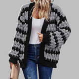 SALVACION™ – Casual Long Sleeve Drop Shoulder Cardigan