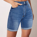 RAPHAELLE™ - Stretch-Fit Bermuda Jean Short