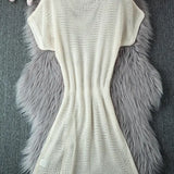 SANTANA™ - Casual Round Neck Summer Cover Up Dress