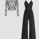 ORLY™ - Elegant Sleeveless Button Vest and Shorts Set