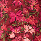 Anaya With Love Recycled Tropical Print Short Sleeve Ruched Midaxi Dress