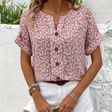LILLIE BUTTONS SPRING TOP