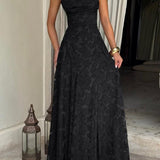 MABEL™ - Sexy Backless Lace Pattern Long Dress for Events