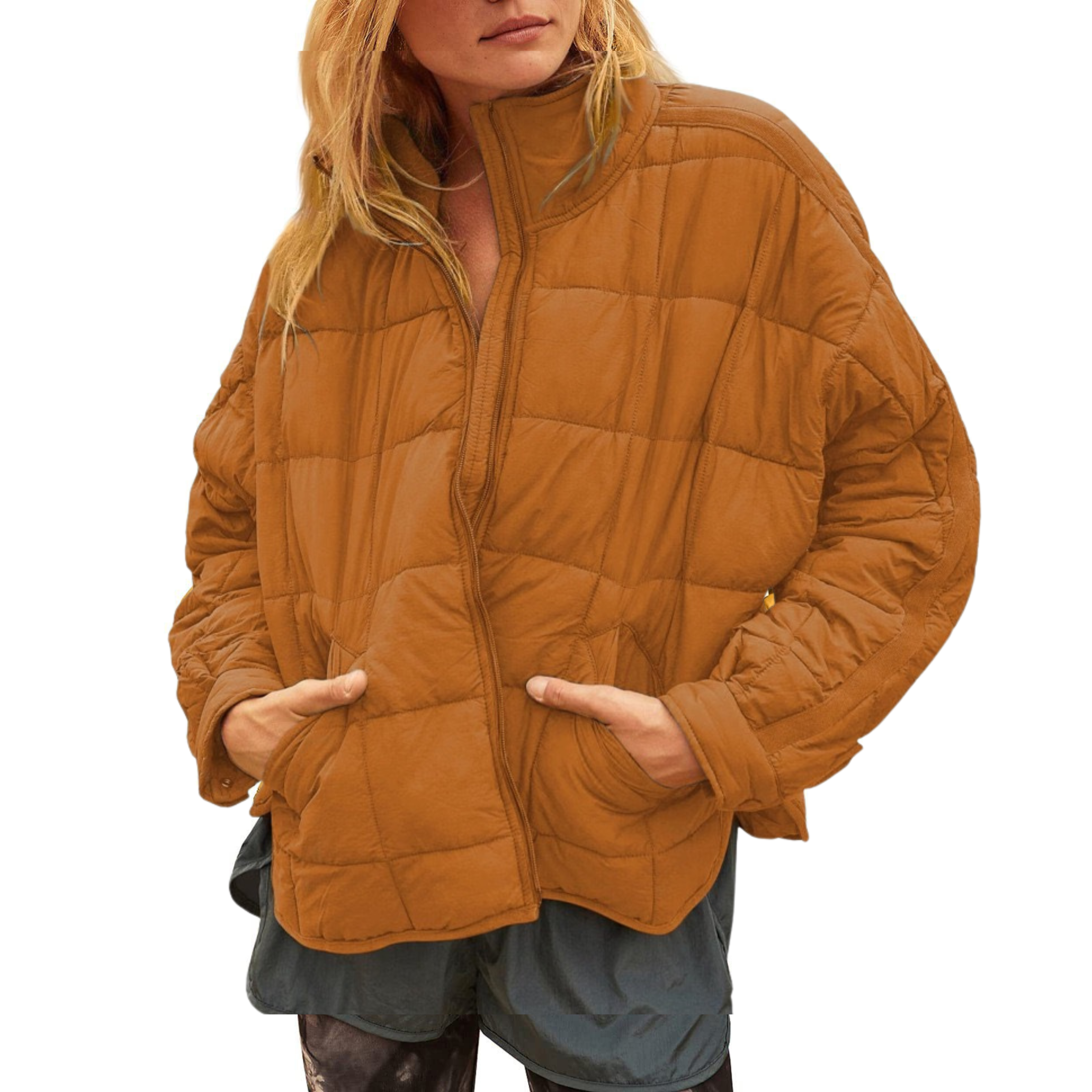 GEMMA™ – Lightweight Compact Zip Puffer Jacket
