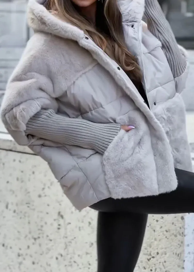 MARISA™ -  Plush Comfort Hooded Jacket
