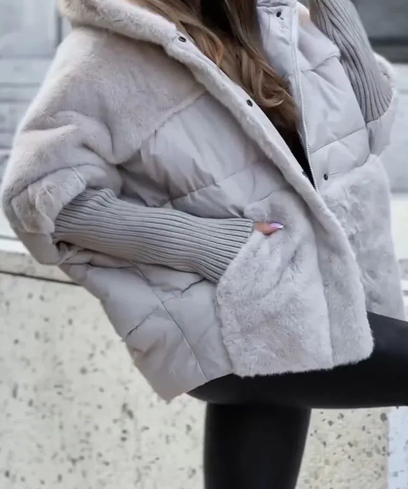 MARISA™ -  Plush Comfort Hooded Jacket