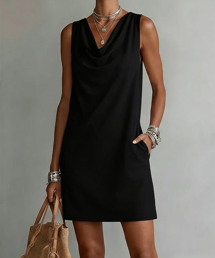 ELEANOR DRAPED DRESS