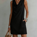 ELEANOR DRAPED DRESS