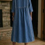 DAISY LACE TRIM DRESS