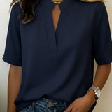 BEATRICE V-NECK BLOUSE