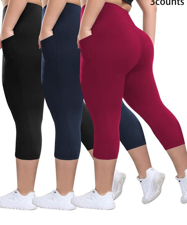 MIRA™ – Breathable 3-Pack Capris