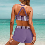 JANELLE | HIGH WAISTED RIBBED BIKINI