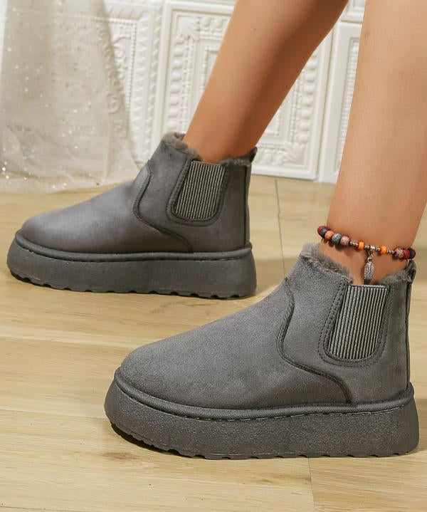 LUCY™ - High-Top Warm Thick Sole Snow Boots for Women