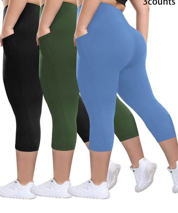 MIRA™ – Breathable 3-Pack Capris
