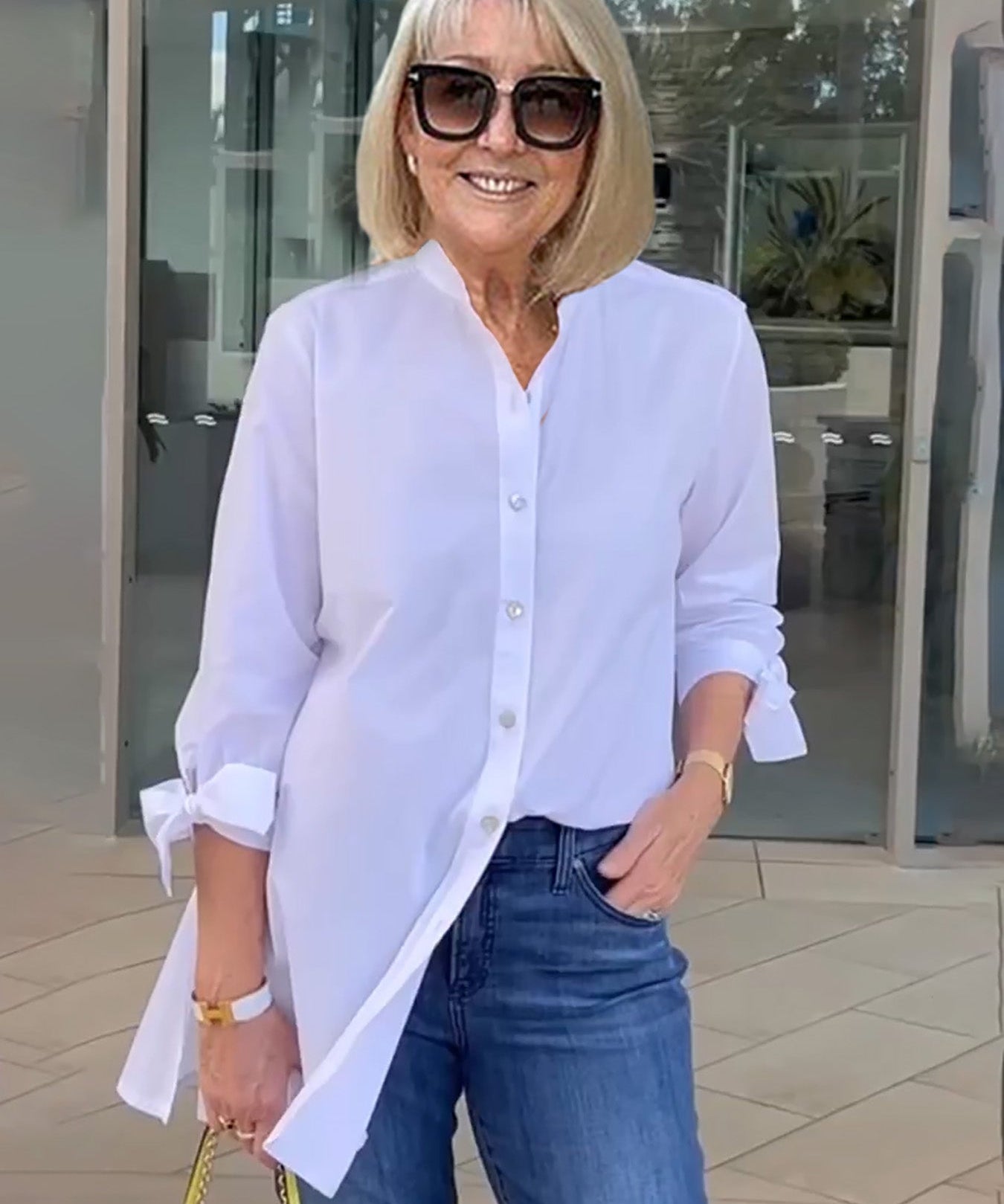 CÉLINA™ - Classy Long Shirt Jacket