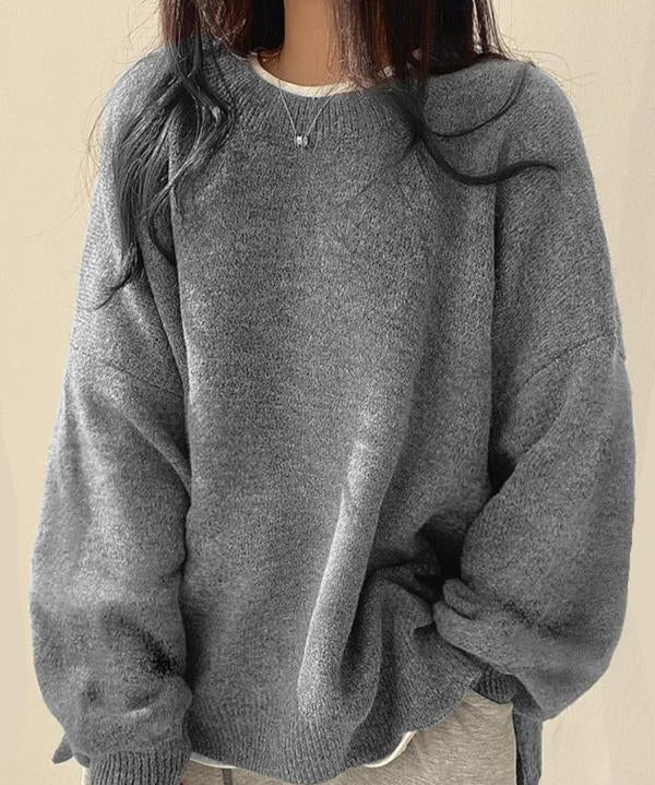 VIOLETTA™ - Cozy Long Sleeve Round Neck Knitwear Sweater