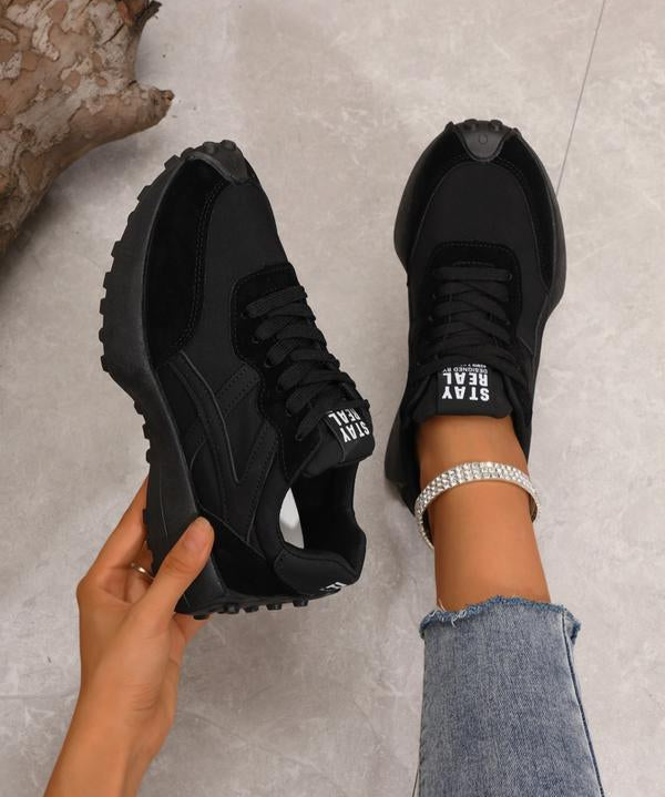 ADRIANA™ - Casual Thick-Sole Leather Sneakers for Everyday Comfort