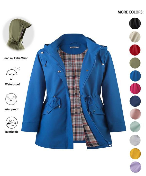 DENA™ - Lightweight Hooded Trench Coat for Casual Outings