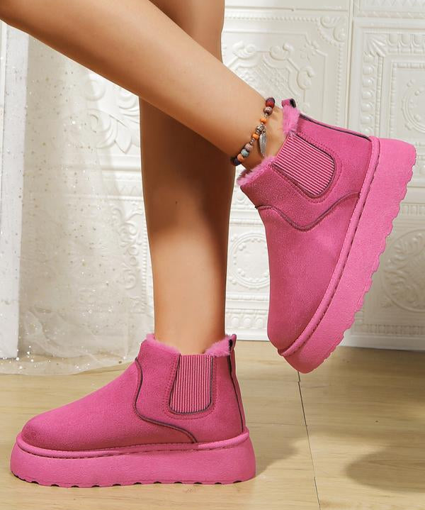 LUCY™ - High-Top Warm Thick Sole Snow Boots for Women