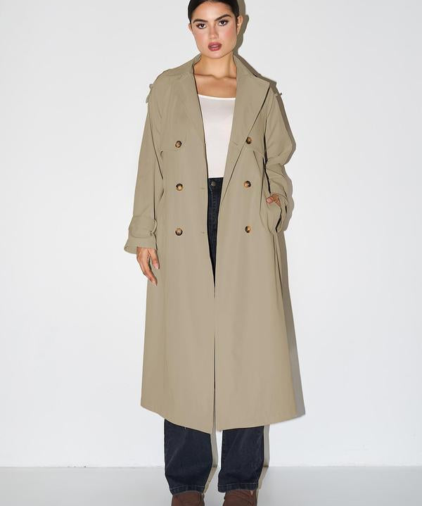 SOLANA™ - Elegant Double Breasted Winter Warm Trench Coat