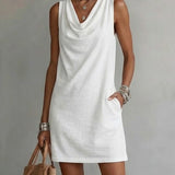 ELEANOR DRAPED DRESS