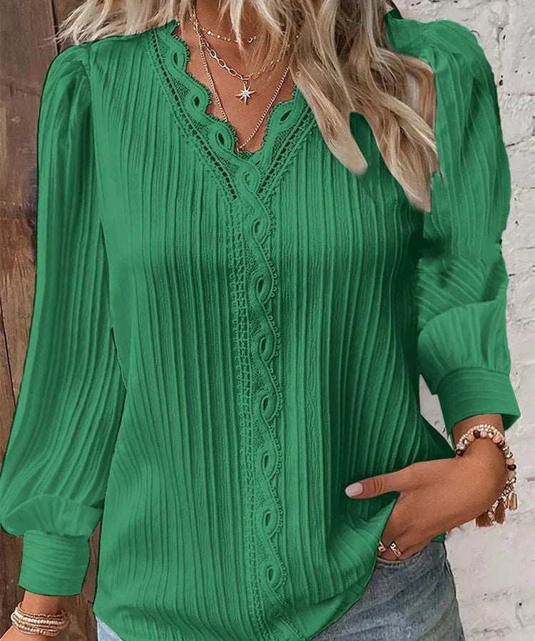RENATA™ - Classic Pleated Top
