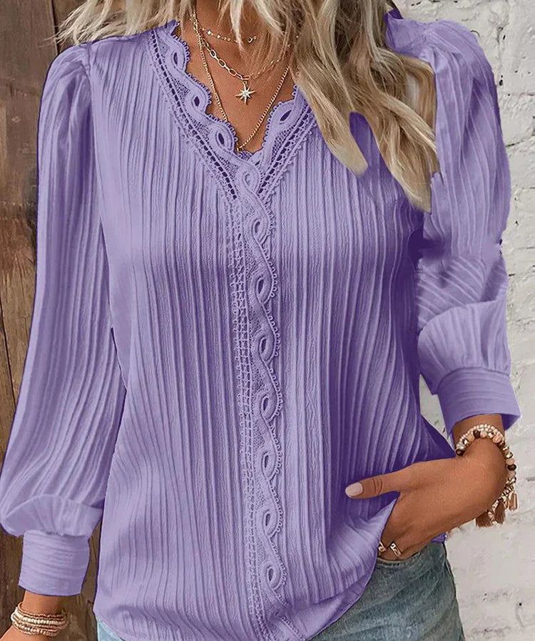 RENATA™ - Classic Pleated Top