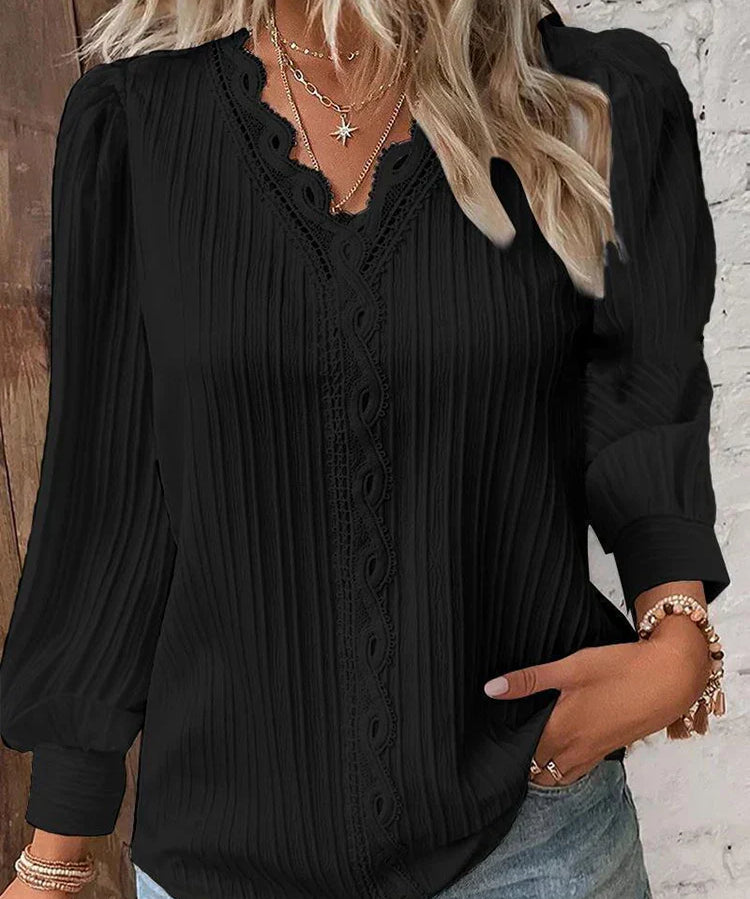 RENATA™ - Classic Pleated Top