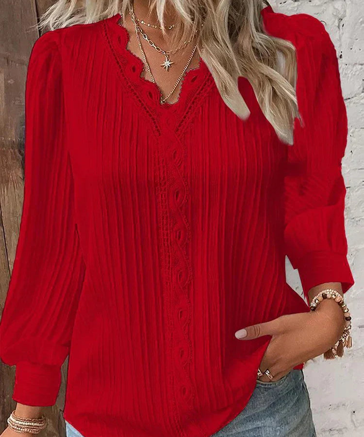 RENATA™ - Classic Pleated Top