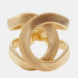 Allana – Geometric Textured Bracelet in Gold