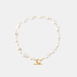 Amaris – Pearl Necklace in Gold