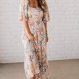 ELARA FLORAL MAXI DRESS