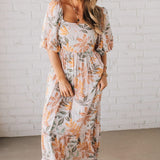 ELARA FLORAL MAXI DRESS