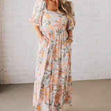ELARA FLORAL MAXI DRESS