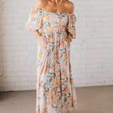 ELARA FLORAL MAXI DRESS
