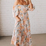 ELARA FLORAL MAXI DRESS