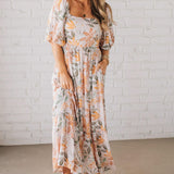 ELARA FLORAL MAXI DRESS