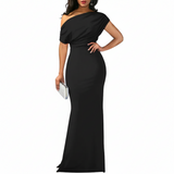 VIVARA™ – Sleeveless Off-Shoulder Bodycon Evening Dress
