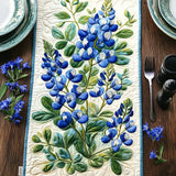 Lupinus Serenade Quilted Table Runner