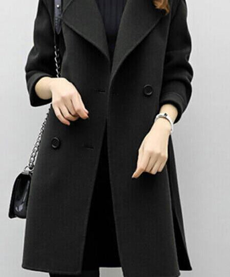 CELINA™ - Long Trench Coat