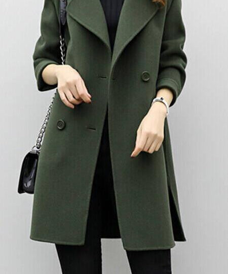 CELINA™ - Long Trench Coat