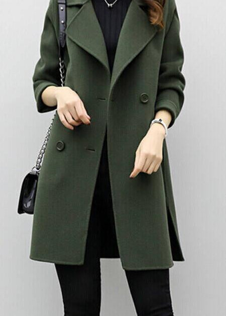 CELINA™ - Long Trench Coat