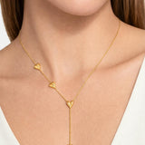 Carter – Triple Love Heart Necklace